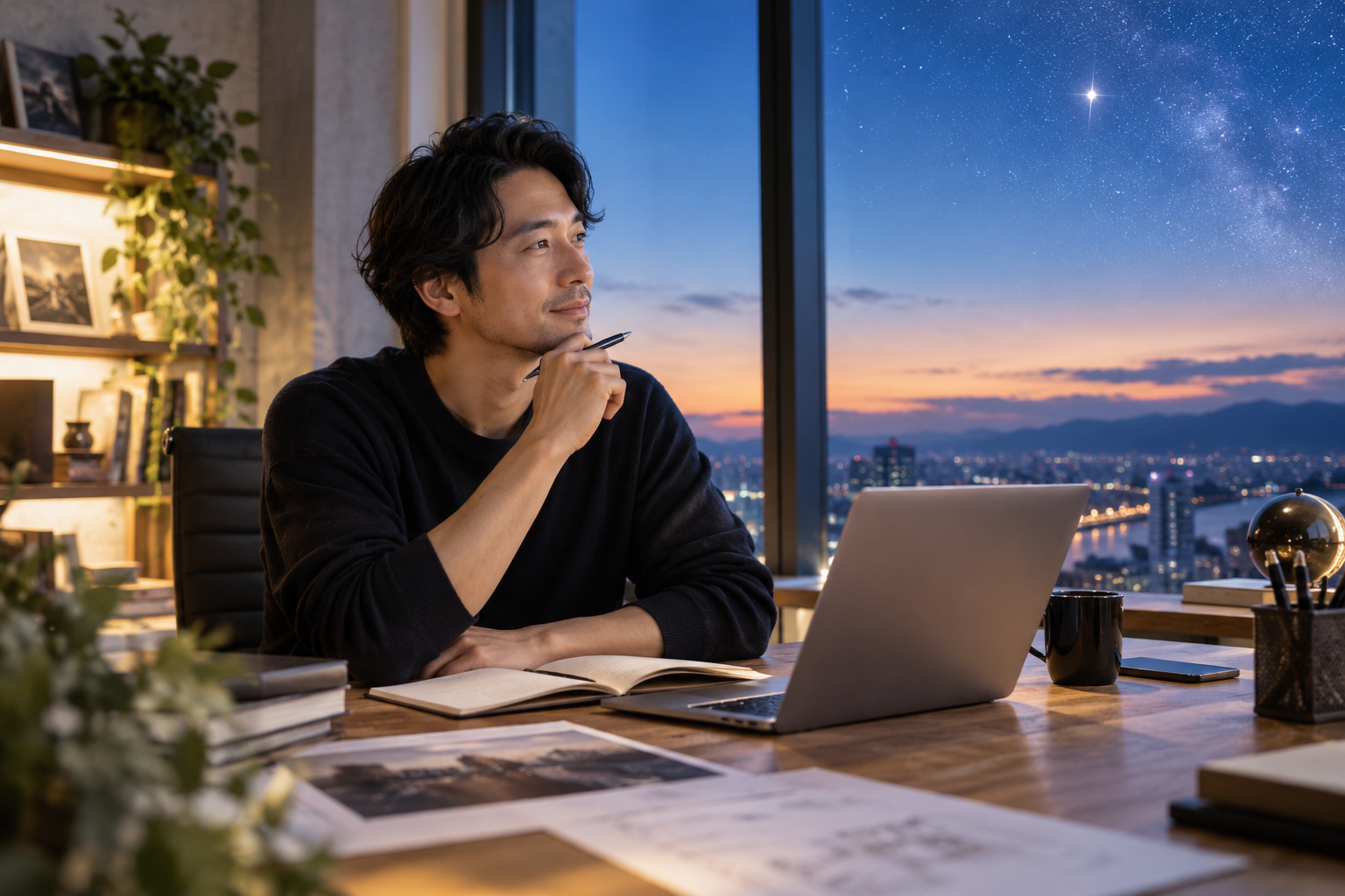 自分の課題と次の行動を整理しながら働き方を考えるイメージ